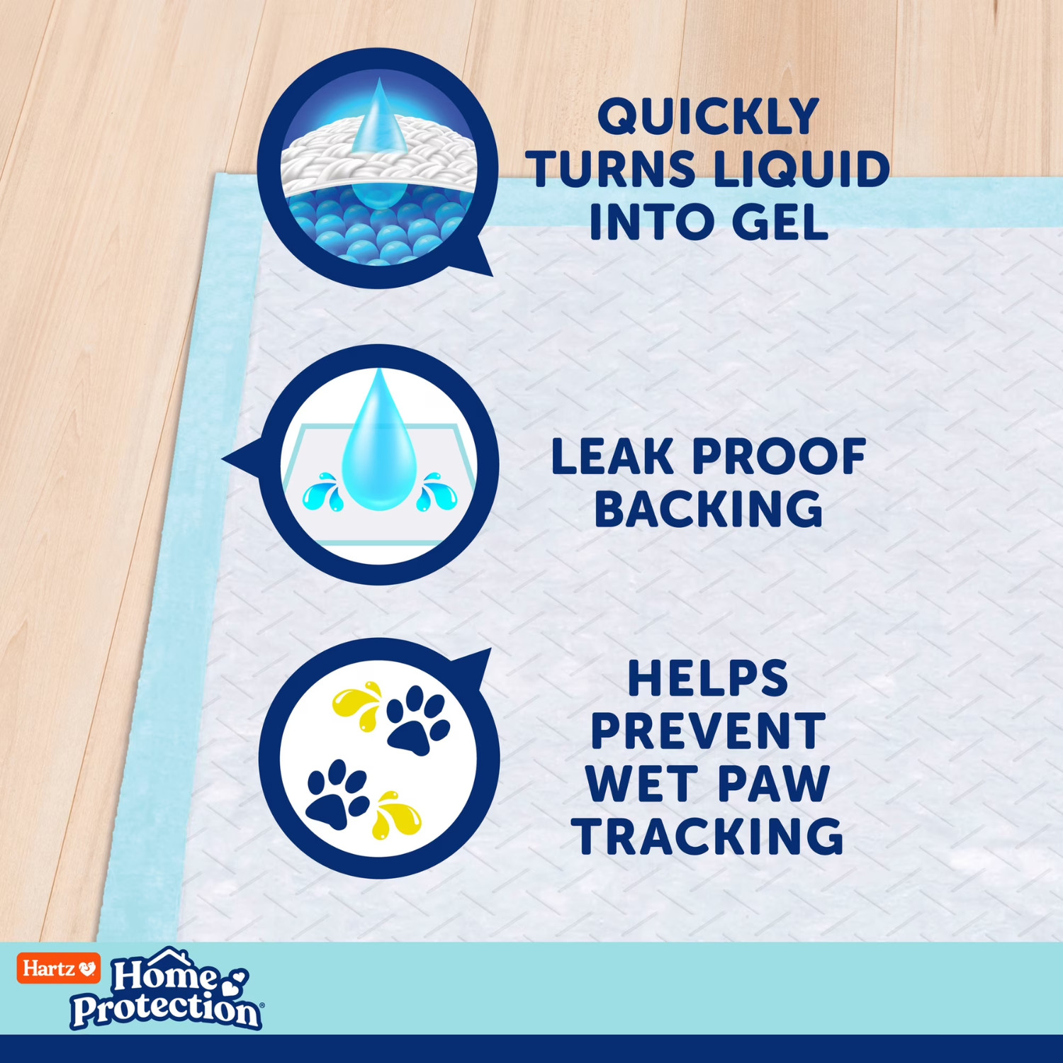 2 Pack Hartz Dog Pads 2XL 30×30 20Ct Mountain Fresh Odor Control Leak Training