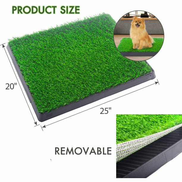 Puppy Pee Pad Dog Potty Pad Mat Grass Pet Training Pads Toilet Indoor Outdoor