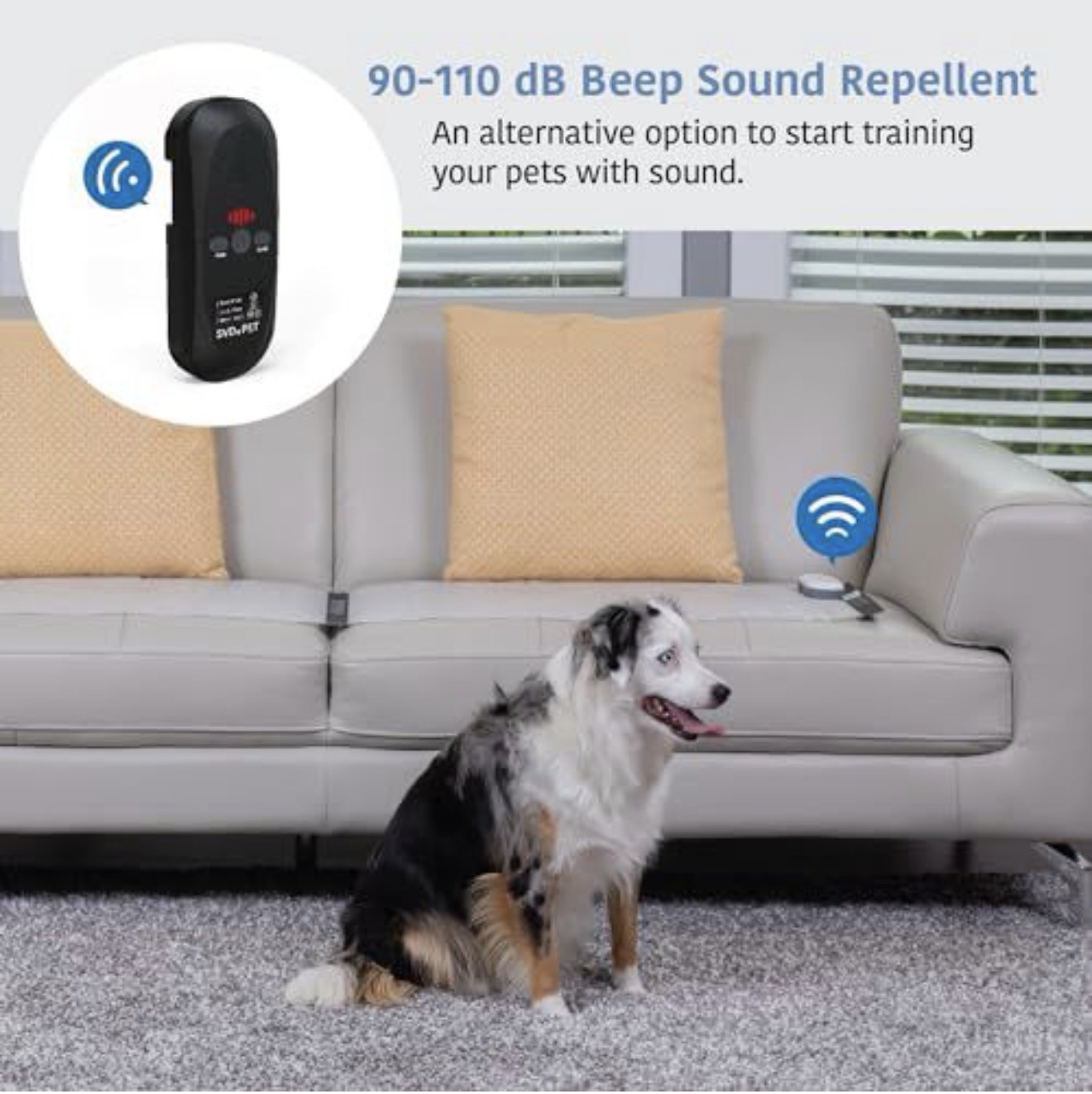 Pet Training Mat 2 Pack 60 x 12 Electronic Repellent 3 Modes 5 Levels SVD.PET