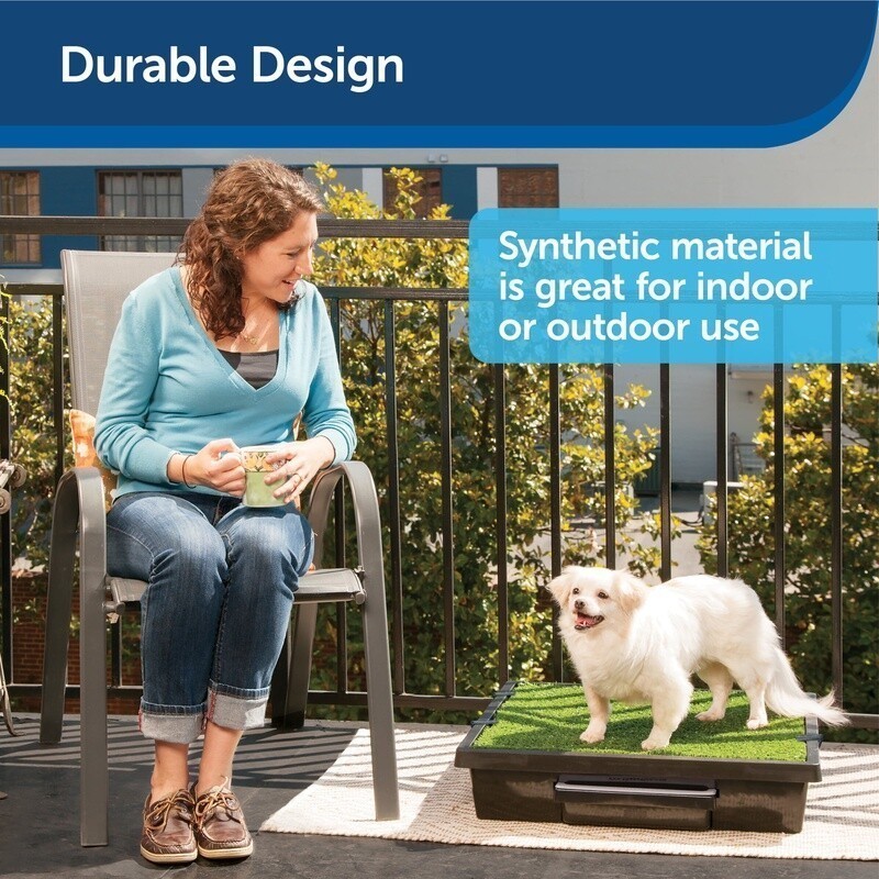Replacement Grass Mat Pet Loo Dog Toilet Easy Clean Quick Drain Medium New