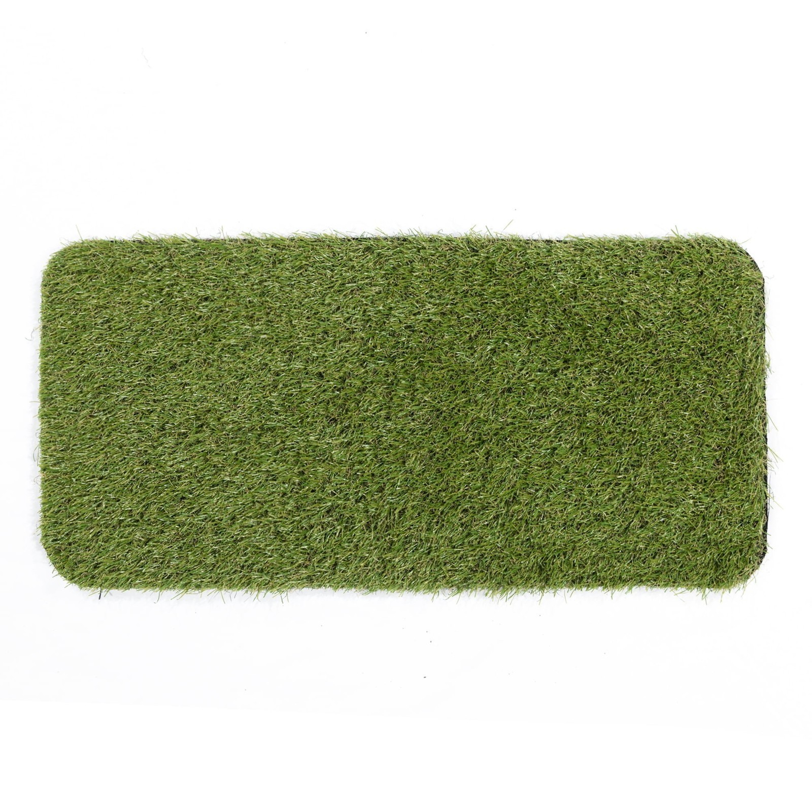 Pet Care Non-Slip Easy Clean Indoor/Outdoor Tray Heavy Duty W/Reusable Grass Pad