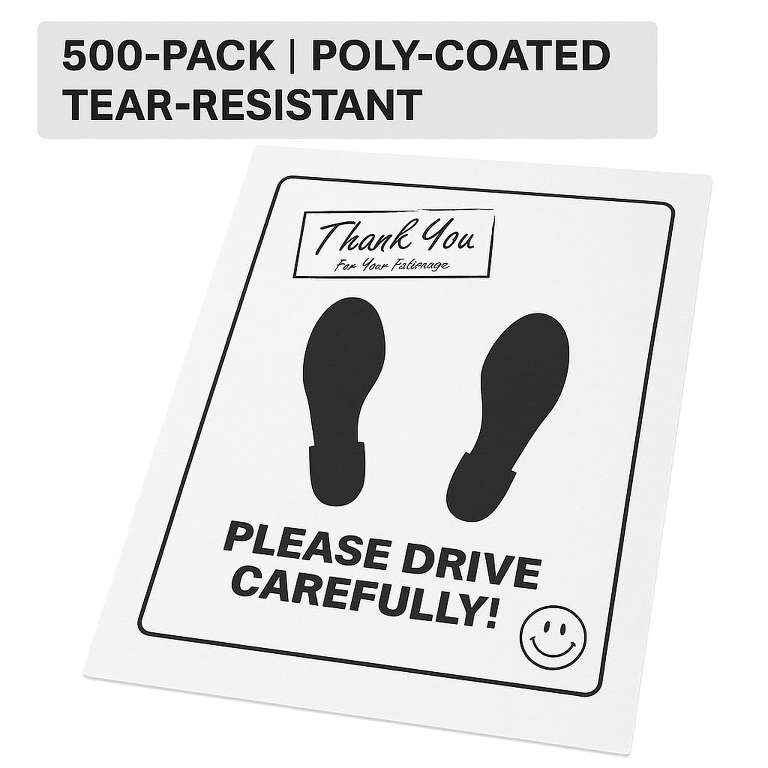 Hi-Tech Disposable Paper Car Floor Mats – Heavy Duty Waterproof Auto Mats